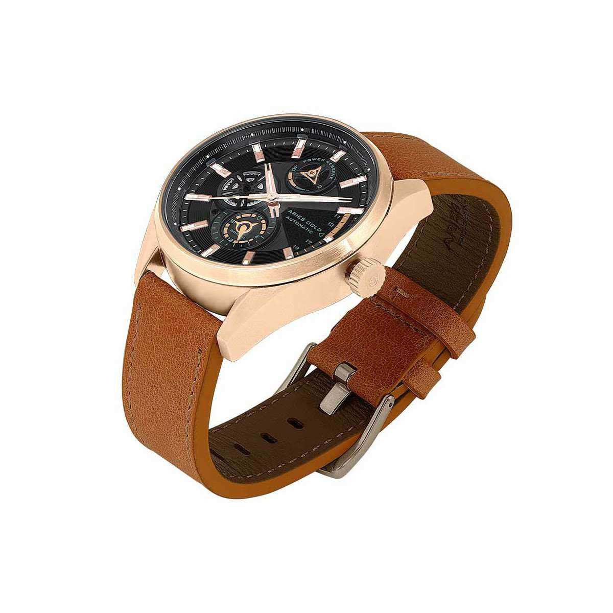 Montre Homme AriesGold Roadster G 9021 RG-BK