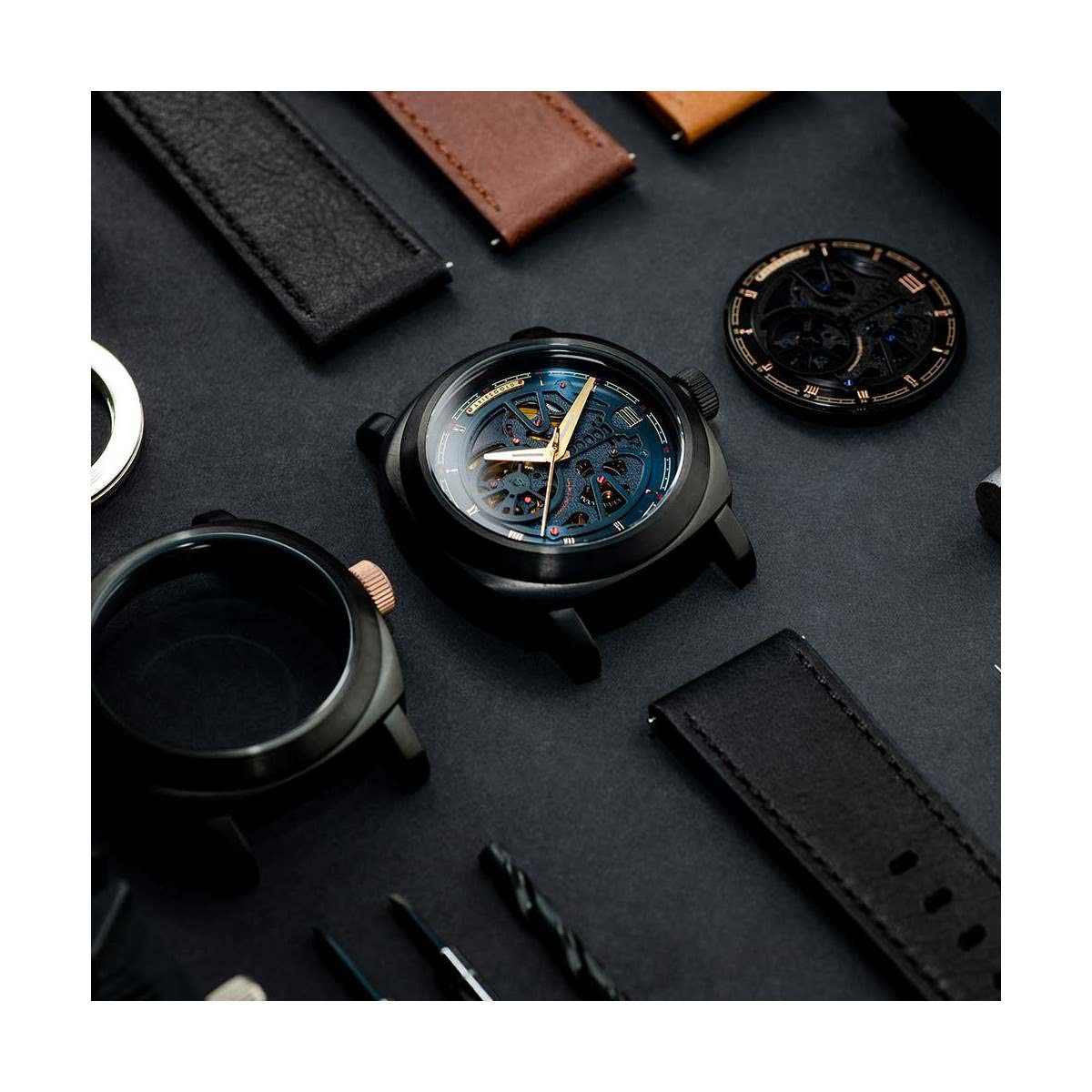 Montre Homme AriesGold Vanguard G 9025 BK-BUG Montre Homme AriesGold Vanguard G 9025 BK-BUG