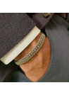 Bracelet Homme acier et cuir gris "GREY WAX CORD"