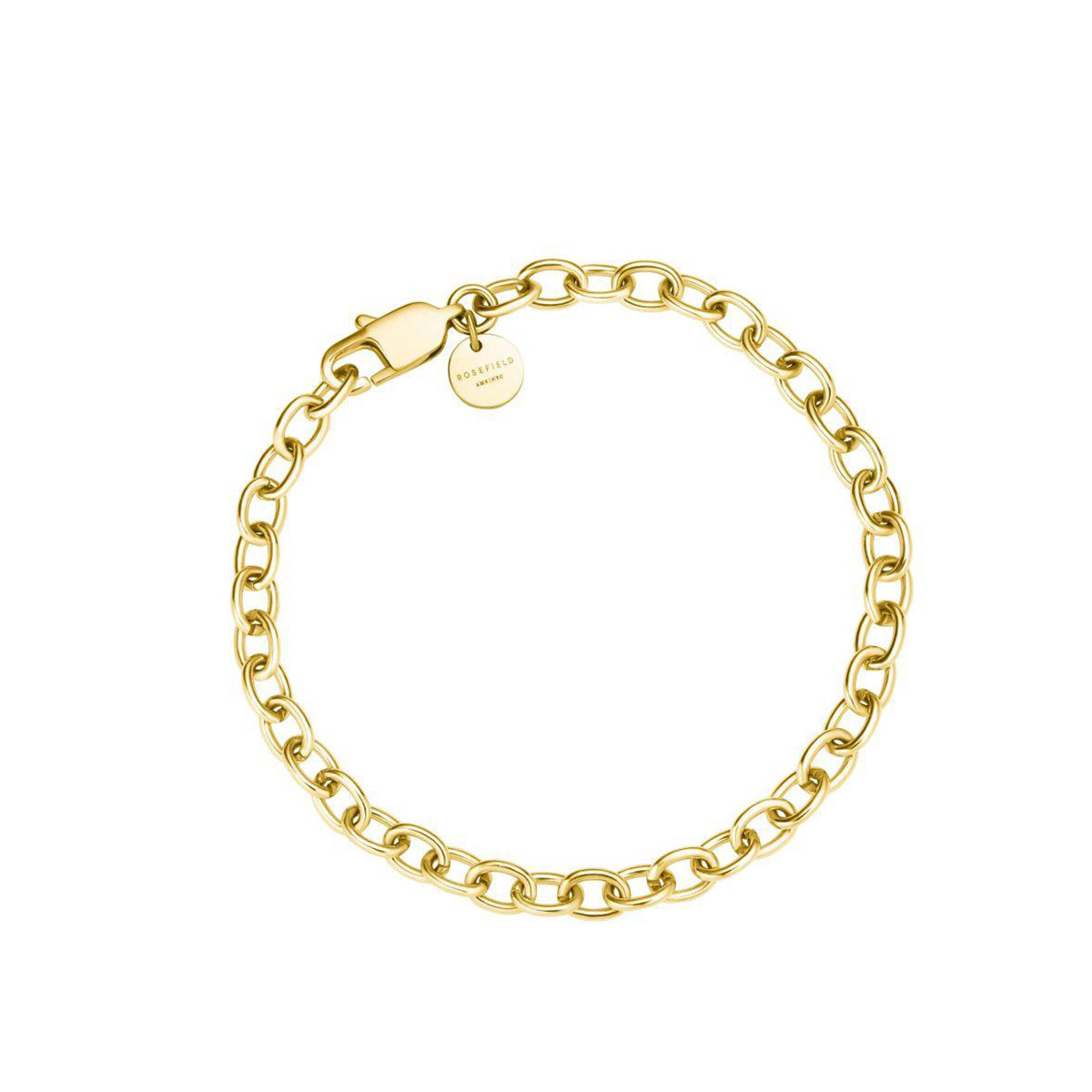 Bracelet Rosefield "Oval Chainlink Bracelet Gold" - JBOCG-J593