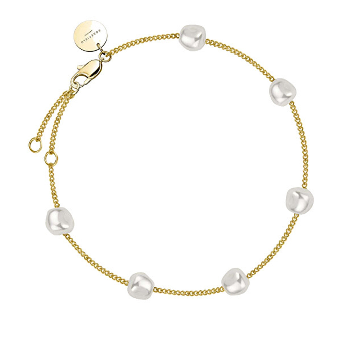 Bracelet Rosefield "Multi Pearl Bracelet Gold" - JBLPG-J603