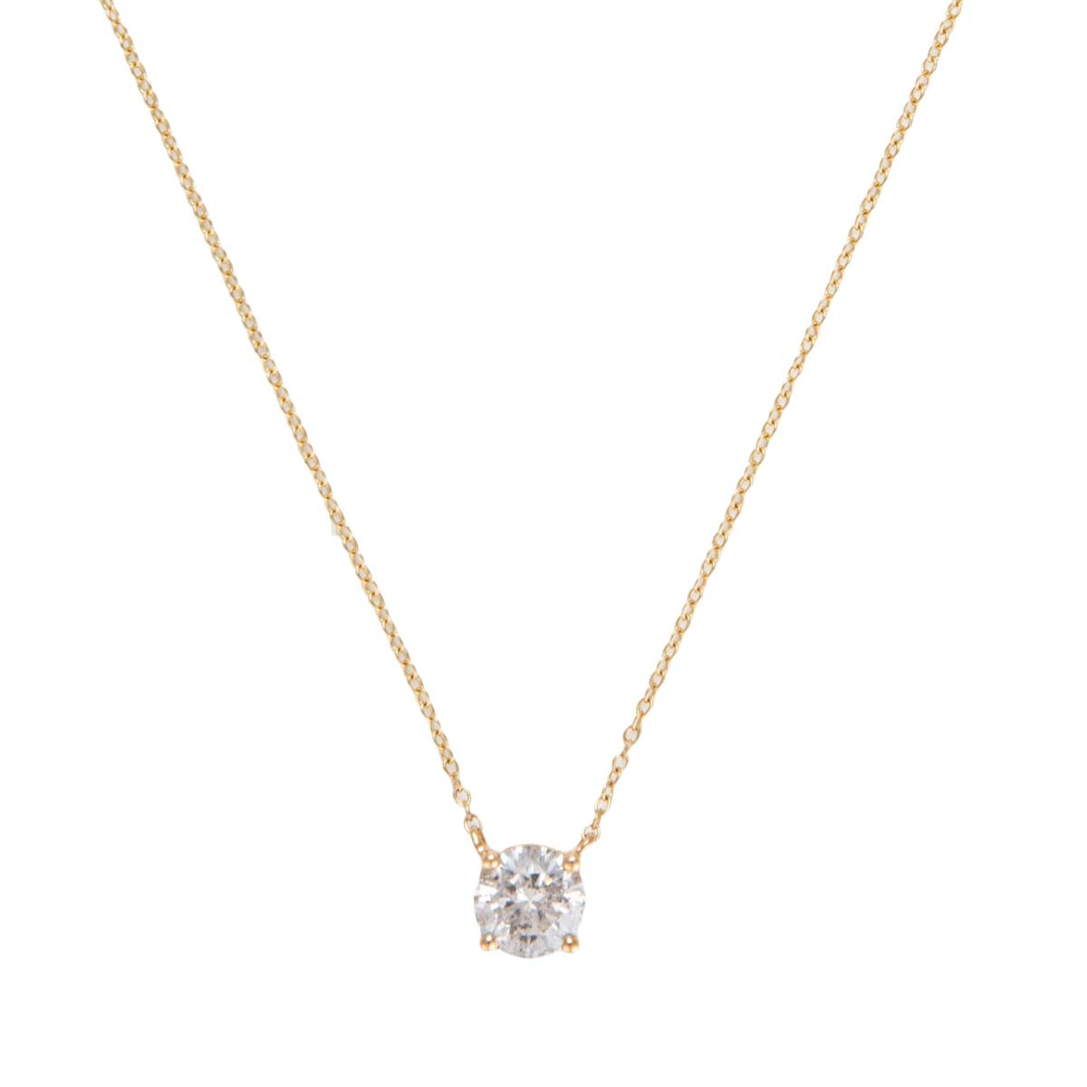 Collier Or Jaune et Diamant Collier "Attachement Sacré" Or jaune et Diamant