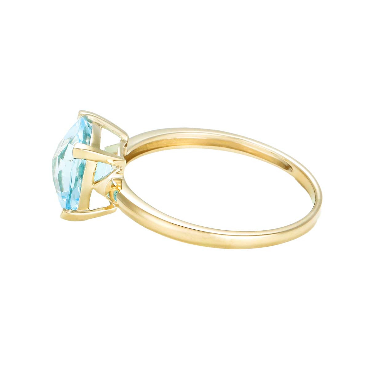 Bague "Douceur Envoûtante" Or jaune et Topaze
