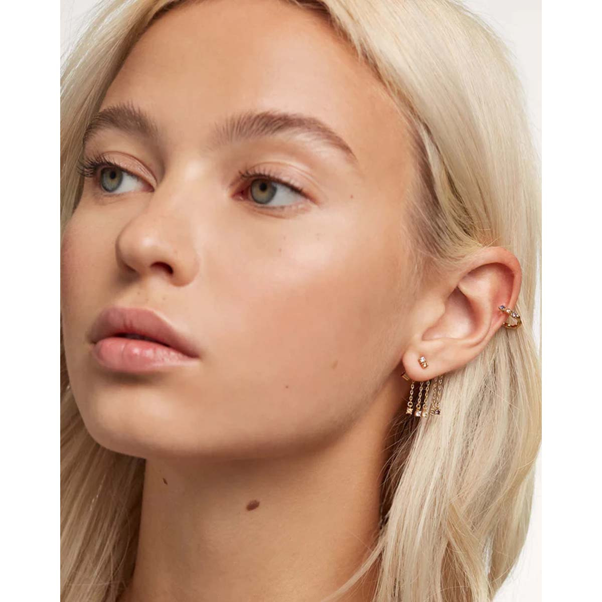 PDPAOLA Boucles d'Oreilles - Pegasus - en argent doré PDPAOLA Boucles d'Oreilles - Pegasus - en argent plaqué or - AR01-307-U