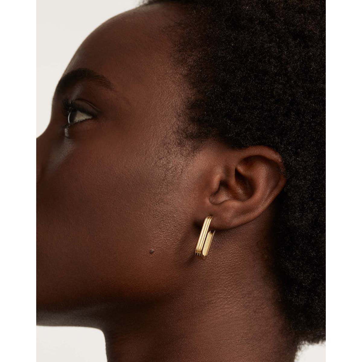 PDPAOLA Boucles d'Oreilles - Super Nova Gold - argent doré PDPAOLA Boucles d'Oreilles - Super Nova Gold - argent plaqué or - AR01-503-U