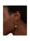 PDPAOLA Boucles d'Oreilles - Super Future Gold - argent doré