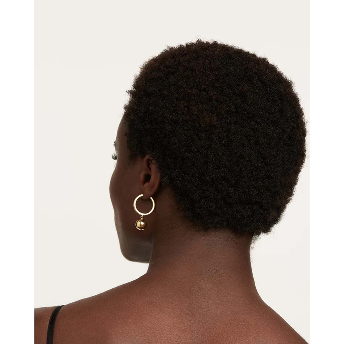 PDPAOLA Boucles d'Oreilles - Super Future Gold - argent doré PDPAOLA Boucles d'Oreilles - Super Future Gold - argent plaqué or - AR01-518-U
