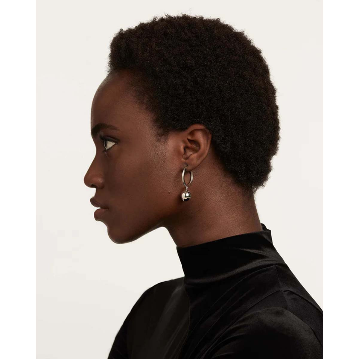 PDPAOLA Boucles d'Oreilles - Super Future Silver - en argent PDPAOLA Boucles d'Oreilles - Super Future Silver - en argent - AR02-518-U