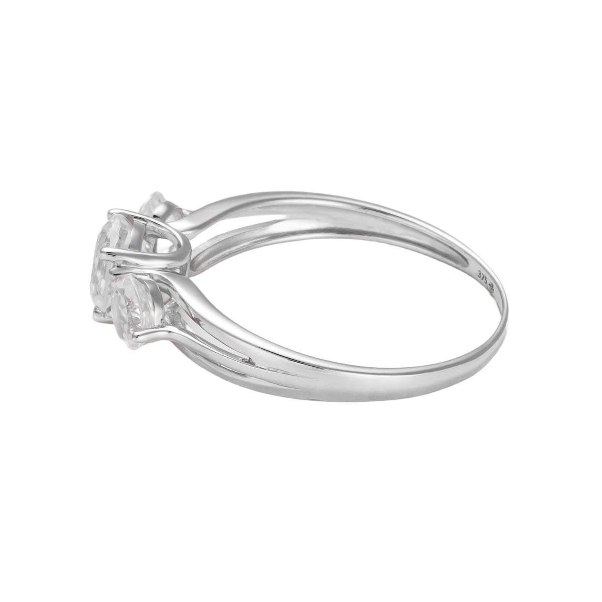 Bague "Bargny Topaze" Or blanc et Topazes Bague "Bargny Topaze" Or blanc et Topazes
