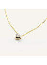 Pendentif "Petit Coeur" Or jaune et Diamants