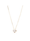 Pendentif "Petit Coeur" Or jaune et Diamants