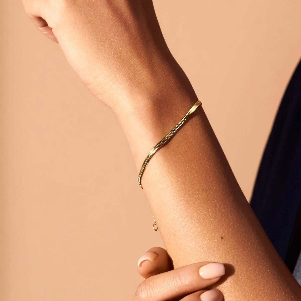 Bracelet Rosefield "Snake Bracelet Gold" Bracelet Rosefield "Snake Bracelet Gold" - JTBFS3G-J378