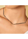 Collier Rosefield "Snake Necklace Silver"