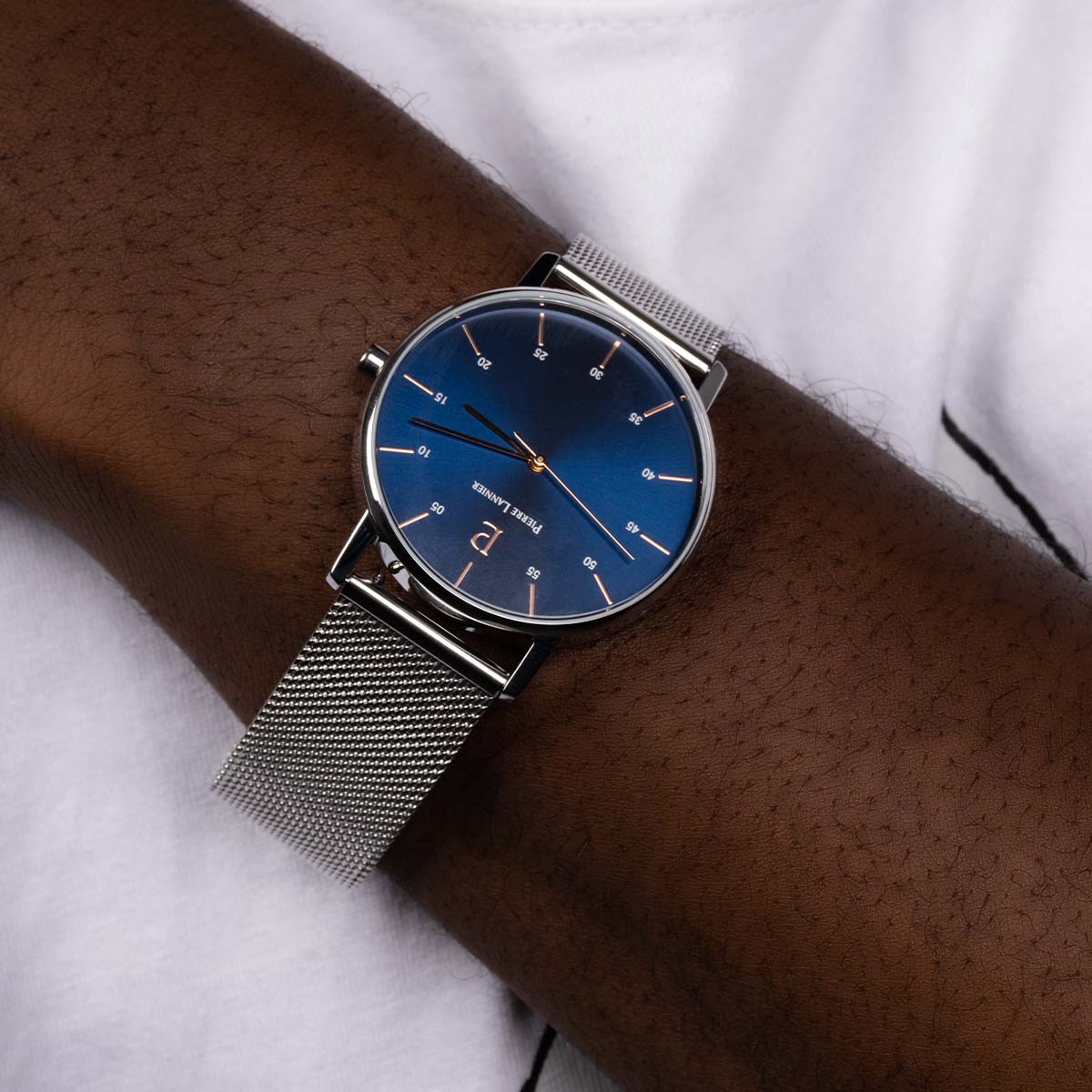 Montre Pierre Lannier Cityline Homme Bleu - 202J168