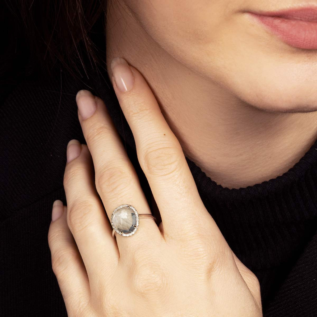 Bague "Bermudes Nouvelles" Or, Topaze et Diamants Bague "Bermudes Nouvelles" Or, Topaze et Diamants
