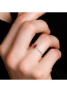 Bague "Rubis" Or blanc et Diamants