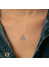 Pendentif en argent massif