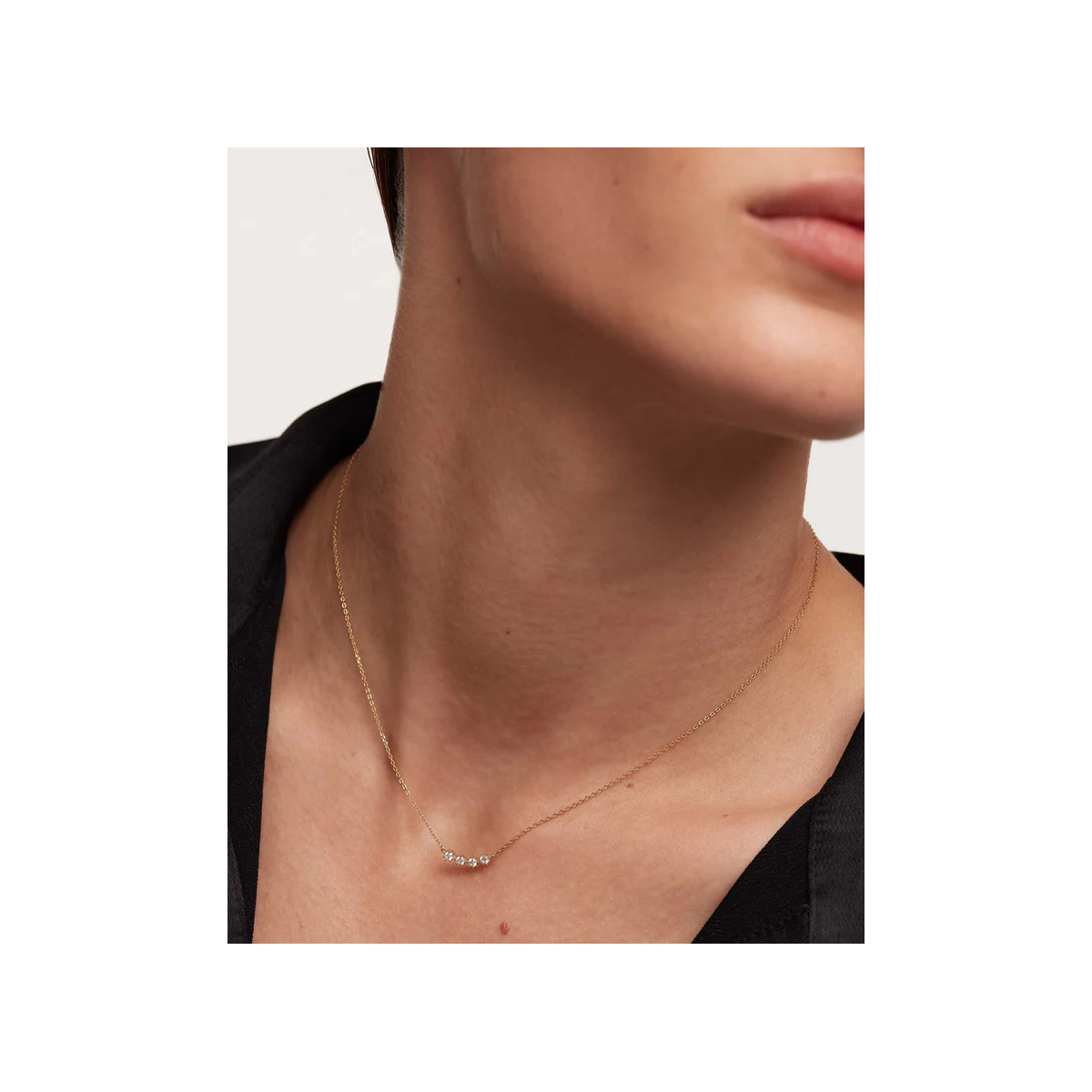 PDPAOLA Collier - White Tide Gold - en argent doré PDPAOLA Collier - White Tide Gold - en argent plaqué or - CO01-366-U