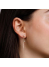 Boucles d'oreilles Or jauneet perles