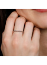 Bague "Pour toujours" Or blanc