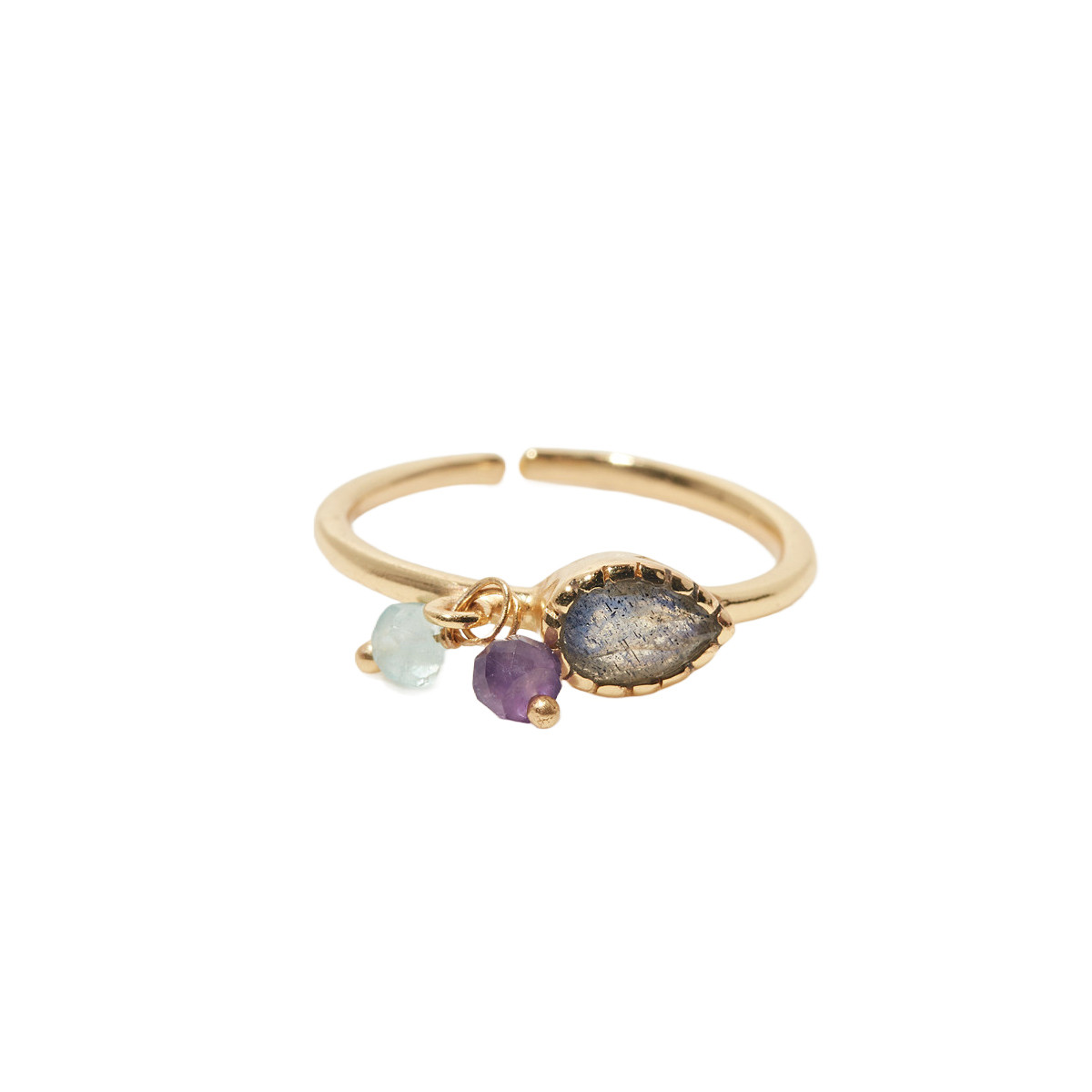 Bague 'Berenyce' multipierres Bague 'Berenyce' multipierres