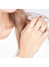 Bague Or Tricolore et Diamants