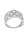 Bague "Nouons nos liens" Or blanc et Diamants