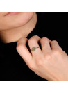 Bague "Aliyan" Or jaune et Jade