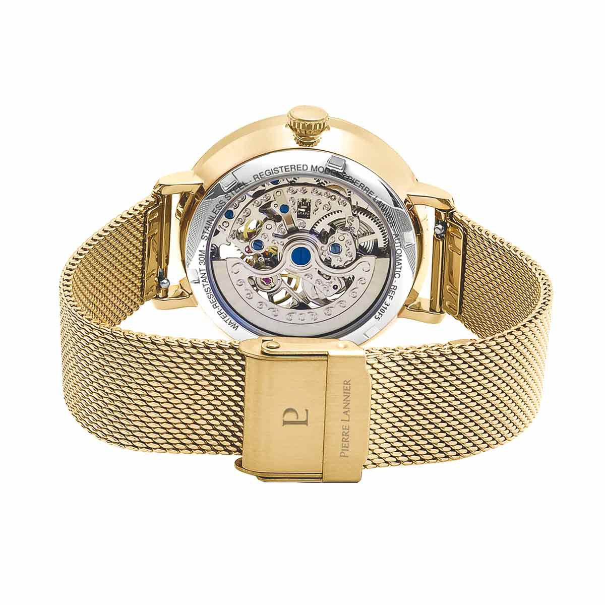 Coffret Montre Pierre Lannier Eolia Automatic Doré - 364J502 Coffret Montre "Eolia" - Pierre Lannier X ZAG Bijoux