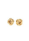 Boucles d'oreilles " Noeud torsadé 10mm" Or jaune 375/1000 