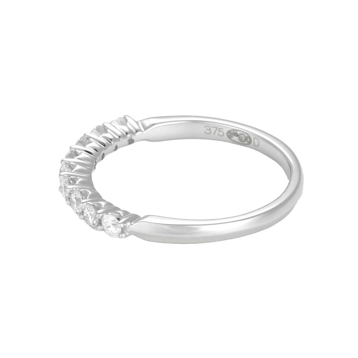 Bague "Affectueuse" Or blanc et Diamant