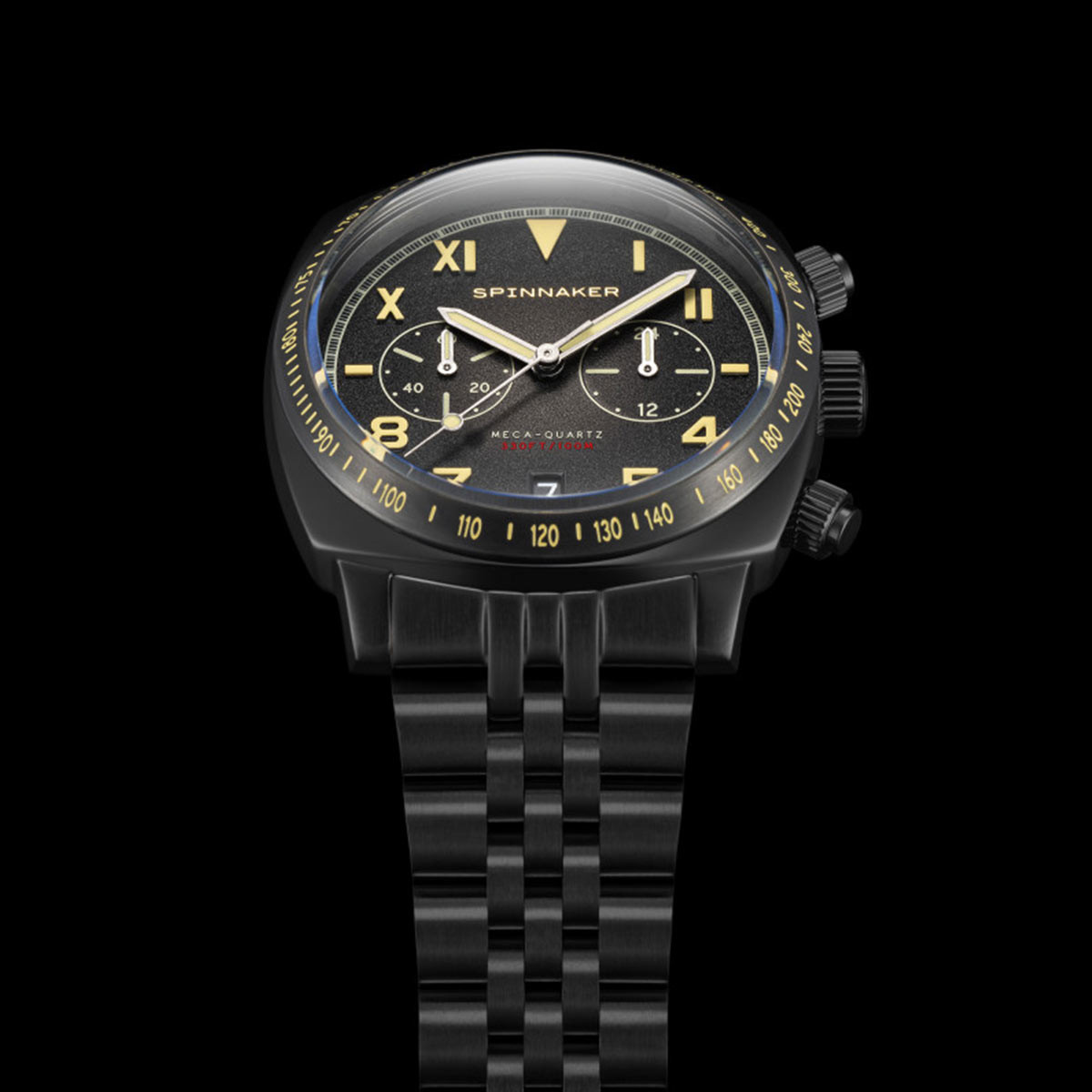 Montre Spinnaker Hull California Chronograph - Cadran Noir