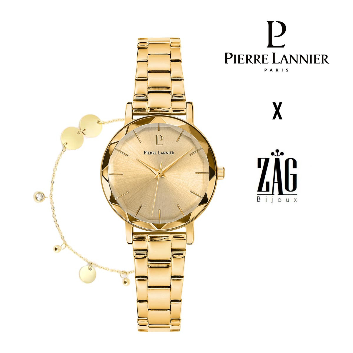 Coffret Saint-Valentin - Pierre Lannier X ZAG Bijoux Coffret Montre "Multiples" - Pierre Lannier X ZAG Bijoux
