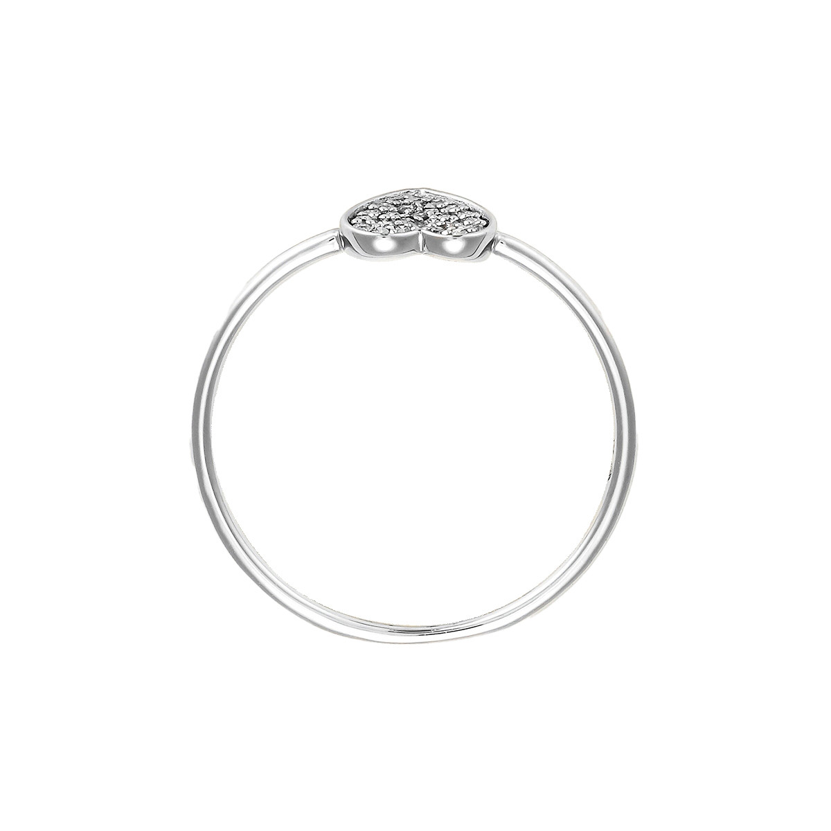 Bague "Coeur Tendresse" Or et Diamant