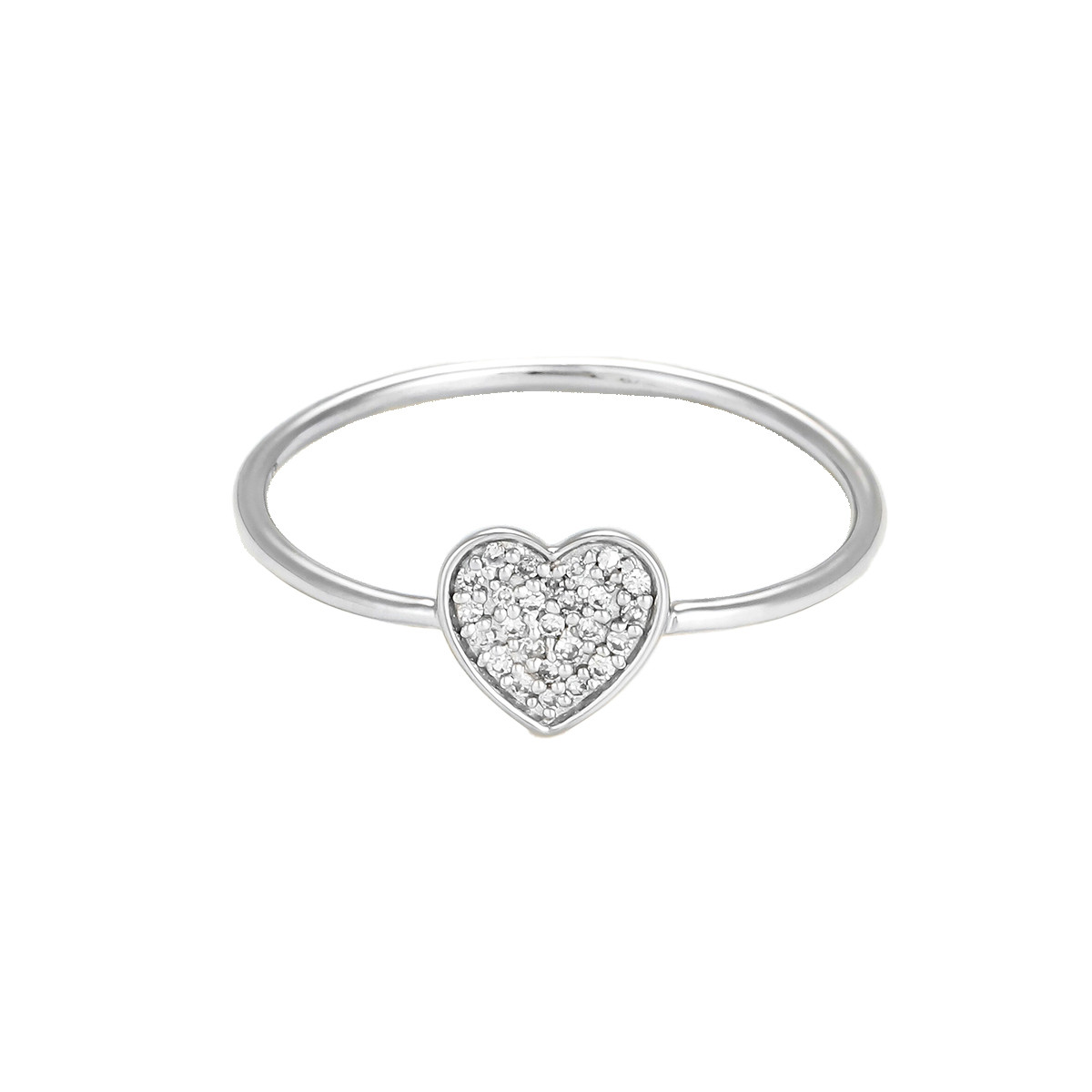 Bague "Coeur Tendresse" Or et Diamant