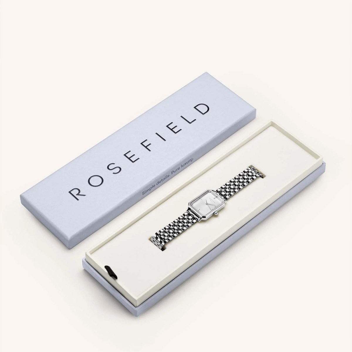 Montre Rosefield Femme "Octagon" Quartz - Boîtier métal Montre Rosefield "Octagon" Quartz - OCWSS-O41