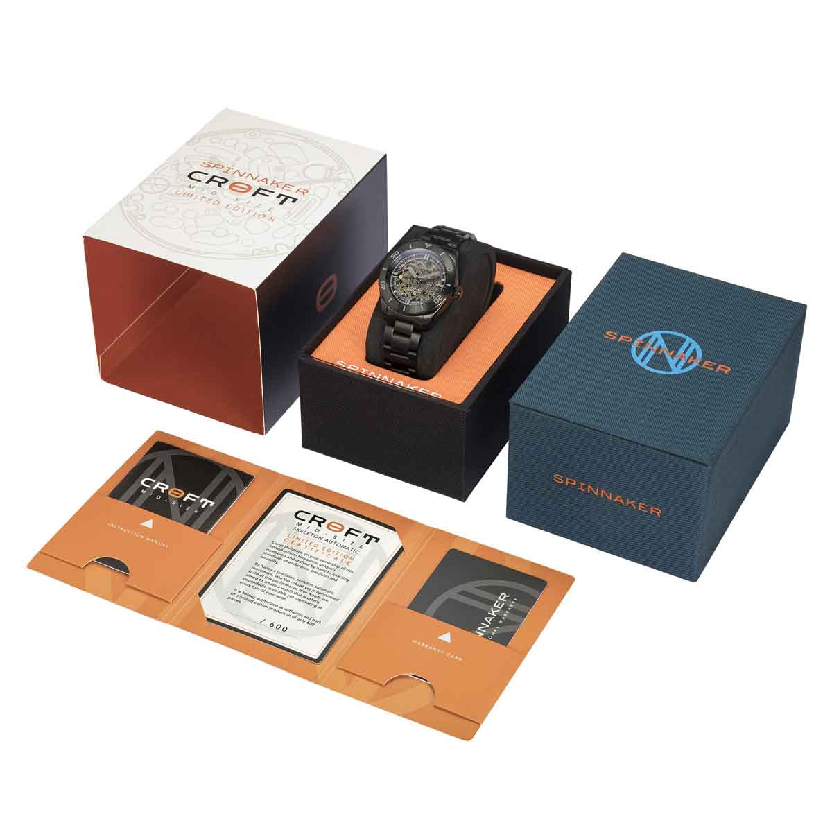 Montre Homme Spinnaker MIDCROFT Automatique - SP-5095-55 Montre Homme Spinnaker MIDCROFT Automatique - SP-5095-55