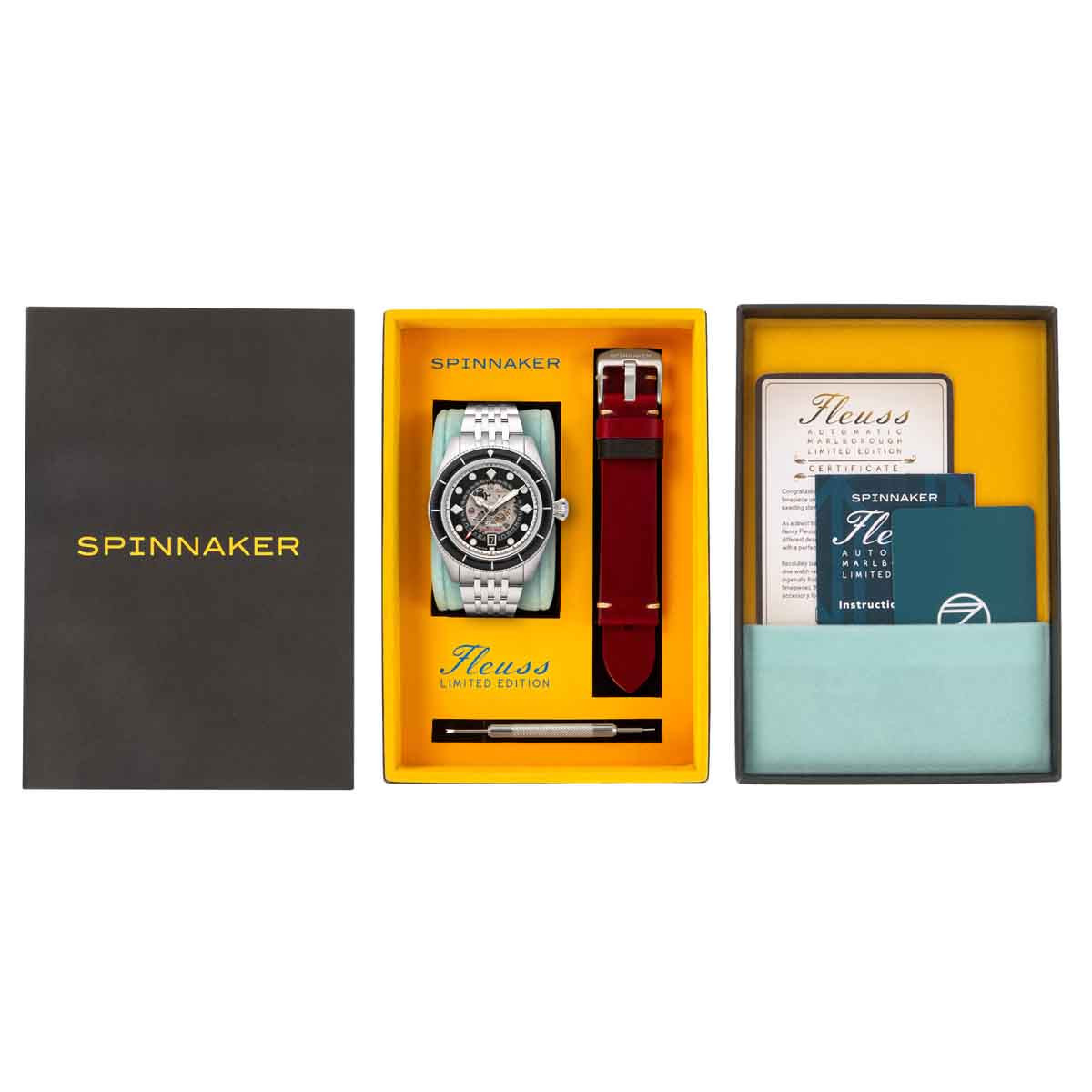 Montre Homme Spinnaker FLEUSS VINTAGE Automatique - SP-5116-11 Montre Homme Spinnaker FLEUSS VINTAGE Automatique - SP-5116-11