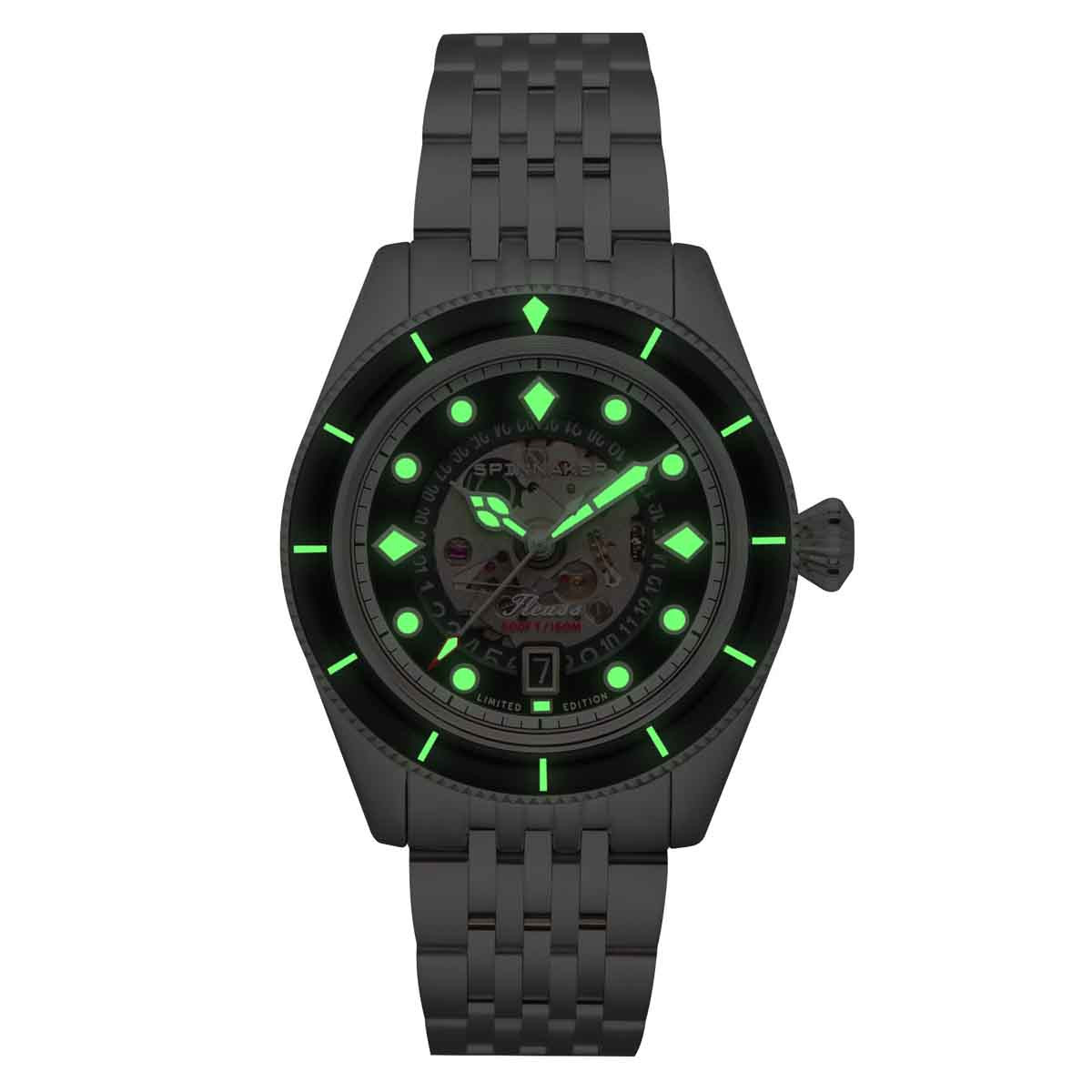 Montre Homme Spinnaker FLEUSS VINTAGE Automatique - SP-5116-11 Montre Homme Spinnaker FLEUSS VINTAGE Automatique - SP-5116-11