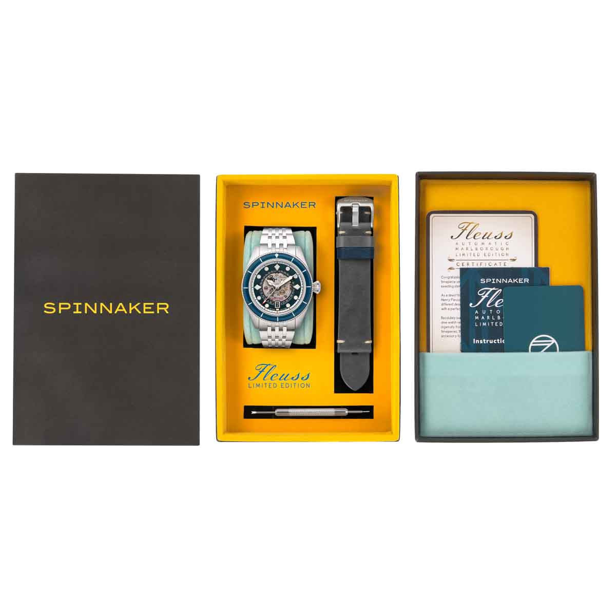 Montre Homme Spinnaker FLEUSS VINTAGE Automatique - SP-5116-22 Montre Homme Spinnaker FLEUSS VINTAGE Automatique - SP-5116-22