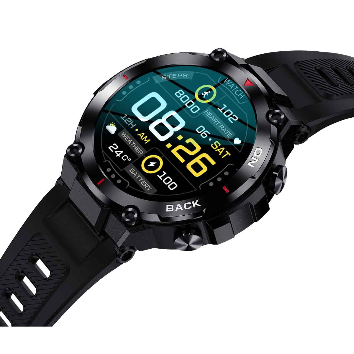 SMARTY 2.0  Montre connectée gps Homme - PULL UP - SW059A