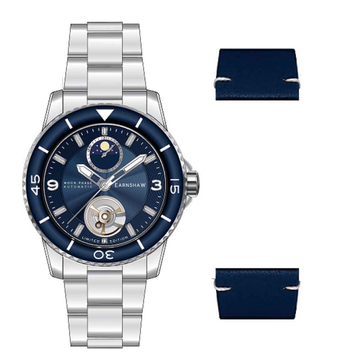 Montre Homme Earnshaw PREVOST COLLECTION Automatique - ES-8210-33 Montre Homme Earnshaw PREVOST COLLECTION Automatique - ES-8210-33