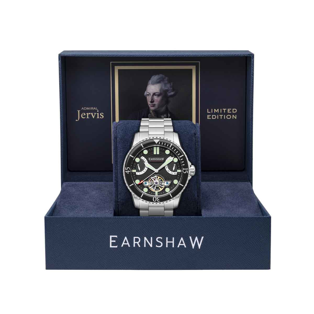 Montre Homme Earnshaw Jervis Automatique - ES-8134-11 Montre Homme Earnshaw Jervis Automatique - ES-8134-11