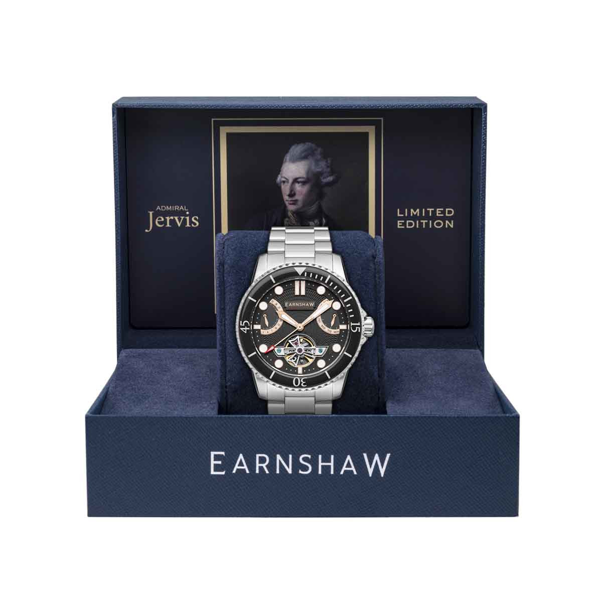 Montre Homme Earnshaw Jervis Automatique - ES-8134-44 Montre Homme Earnshaw Jervis Automatique - ES-8134-44