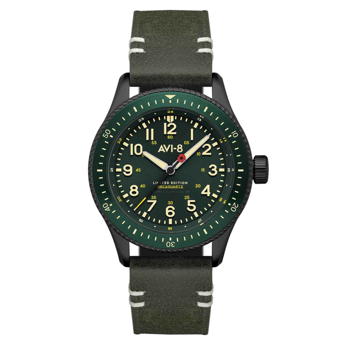 Montre Homme AVI-8 FLYBOY Méca-Quartz - AV-4099-RBL-06 Montre Homme AVI-8 FLYBOY Méca-Quartz - AV-4099-RBL-06