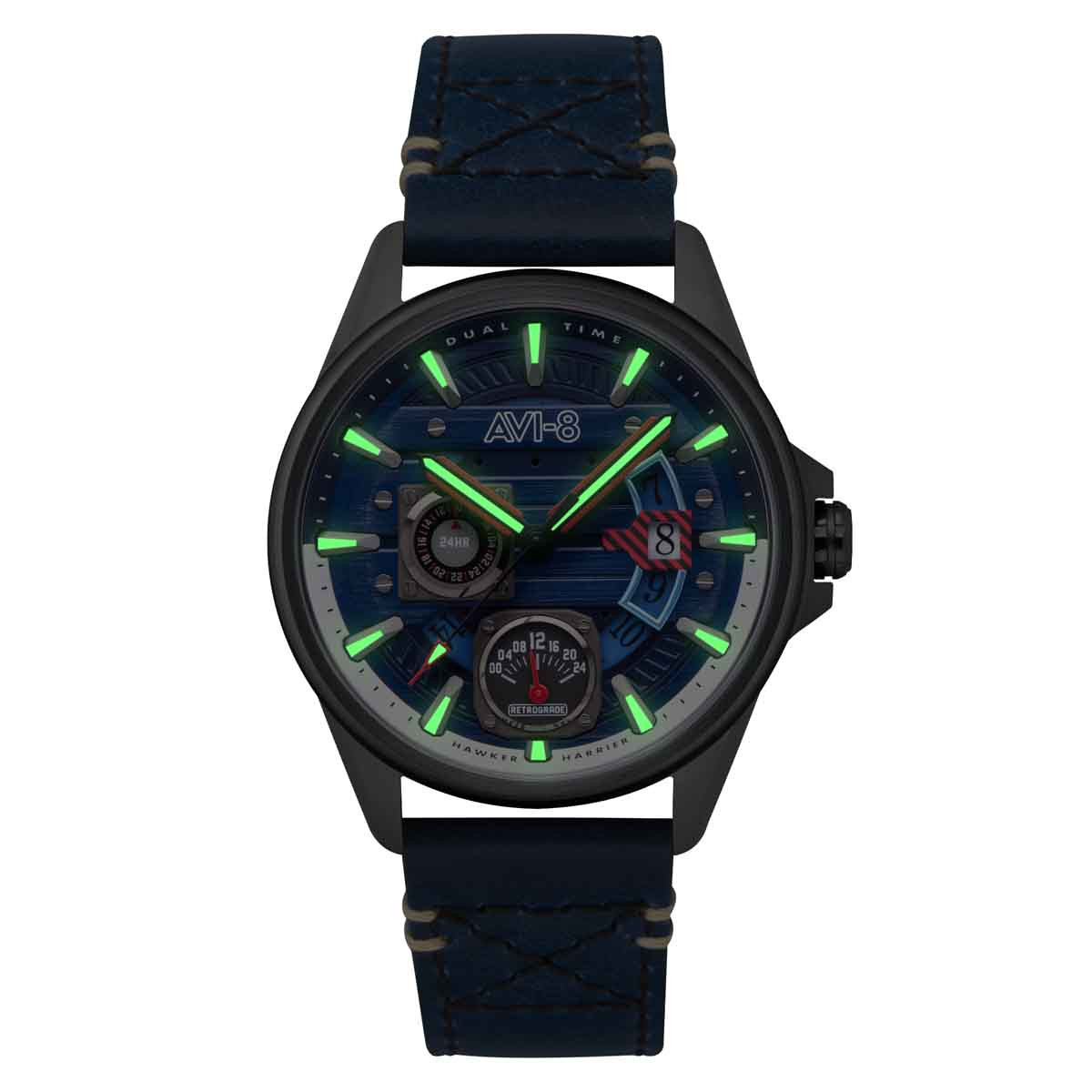 Montre Homme AVI-8 Hawker Harrier Farley Multifunction Quartz - AV-4098-03 Montre Homme AVI-8 Hawker Harrier Farley Multifunction Quartz - AV-4098-03