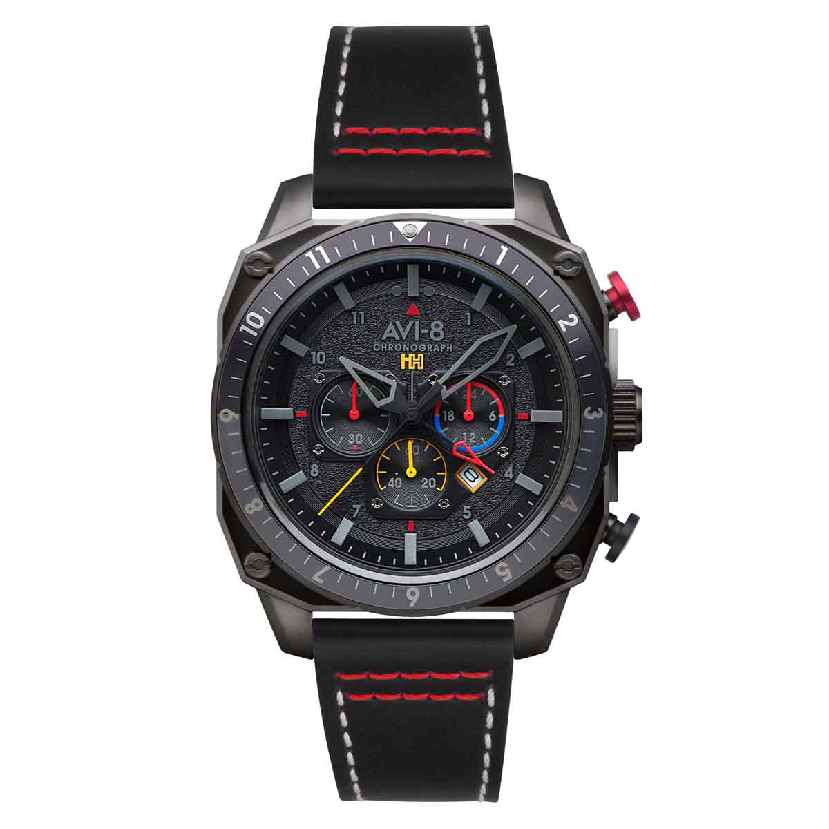 Montre Homme AVI-8 Hawker Hunter Dual Time Chronograph Quartz - AV-4100-04