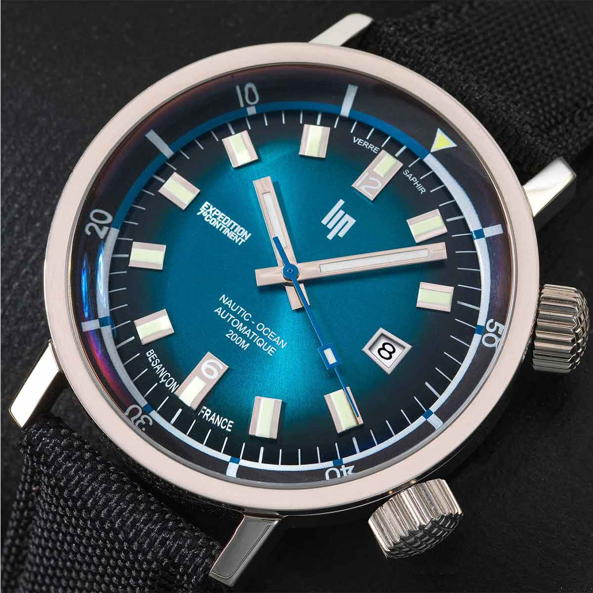Montre Lip Nautic 7 Continent Automatique - 671524 Montre Lip Nautic 7 Continent Automatique - 671524