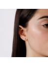 Boucles d'oreilles Or Blanc et Diamants