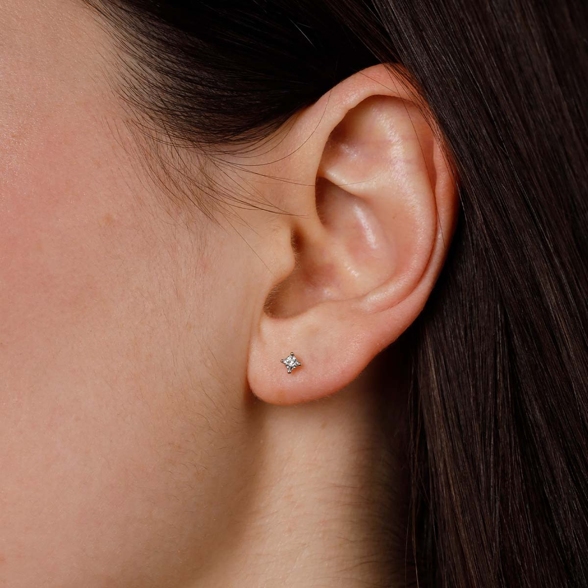 Boucles d'oreilles Or Jaune et Diamant Boucles d'oreilles "Recherchée" Or jaune et Diamant